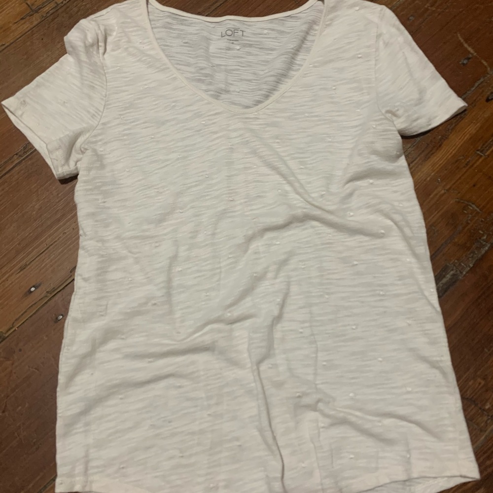 Heathered tee